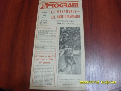 program FC Maramures BM - CIL Sighet foto