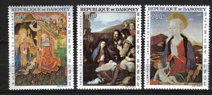 REP. DAHOMEI MI. 293-295 MNH