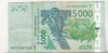 Bnk bn Togo 5000 franci CFA 2003