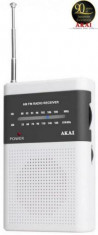 Radio portabil Akai PR004A-310B/W (Alb) foto