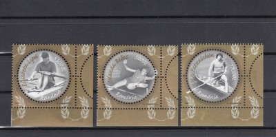 ROMANIA 2004 LP 1670 SPORTIVII DE AUR AI ROMANIEI SERIE MNH foto