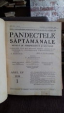 PANDECTELE SAPTAMANALE, 1939 foto