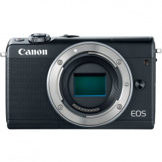 Aparat foto Mirrorless Canon EOS M100, 24.2 MP, Black Body foto