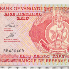 bnk bn Vanuatu 500 vatu unc