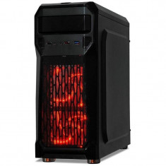 Sistem desktop ITGalaxy Prime Gamer V9 AMD Ryzen 5 2400G Quad Core 3.6 GHz 8GB DDR4 AMD Radeon? Vega 11 240GB M.2 SSD FreeDOS Black foto