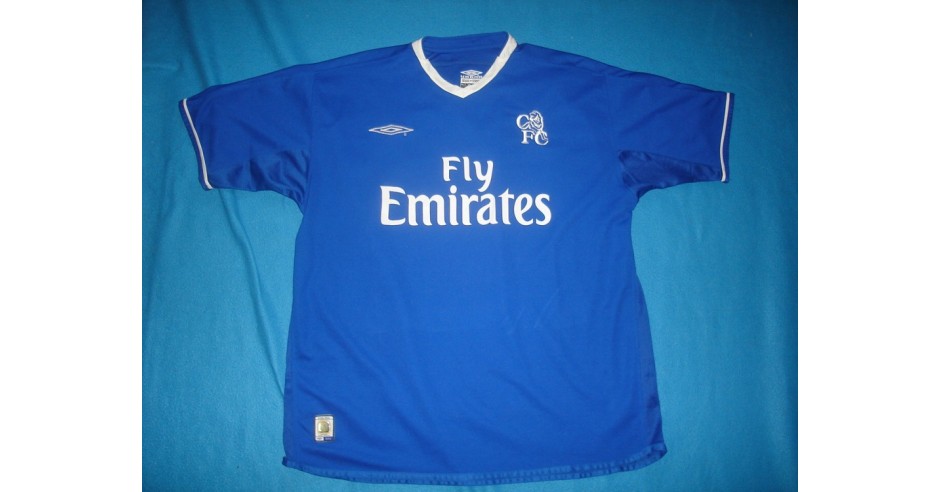 Maillot Chelsea 2005/2006 Troisième équipe Umbro - Taille XXXL 3XL, Occasion, Manches Courtes