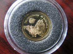 Fiji - 5 Dollars 2006 - 1.24 gr Aur .999 - TRANSYLVANIA ROMANIA - PROOF foto