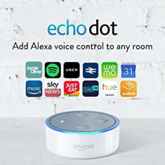 Echo Dot (2nd Generation) - Smart speaker with Alexa - White, sigilat + garantie foto