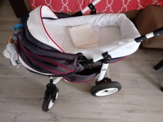 Carucior 3 in 1 Ride Dark Grey, Krausman foto