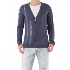 Cardigan Barbati Absolut joy Albastru 66906 foto