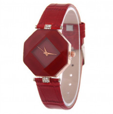 Ceas Dama CDB149 Romby Red foto