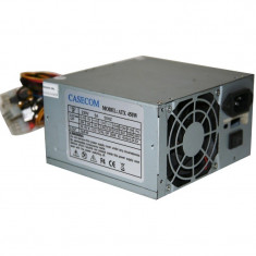 Sursa ATX Casecom 450W, ATX-450W, 2x SATA, 4x Molex, ventilator 80mm foto