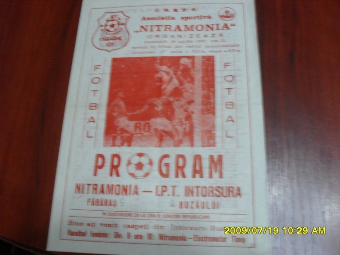 program Nitramonia Fagaras - IPT Intorsura Buzaului