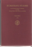 Rumanian studies Volume I 1970 legata limba engleza/franceza, Alta editura