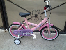 Top Bike / Pink / bicicleta copii 14&amp;quot; (4-7 ani) foto