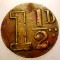 F.078 JETON RESTAURANT CANTINA MOLINS CANTEEN 1 1/2 D 23mm
