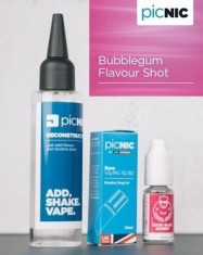 Lichid Tigara Electronica Premium Jac Vapour Bubblegum 60ml, Nicotina 3mg/ml, 80%VG 20%PG, Fabricat in UK, Pachet DiY foto