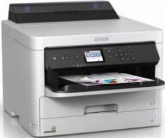 Imprimanta Epson WorkForce Pro WF-C5210DW, inkjet, A4, 24 ppm, Duplex, Retea, Wi-Fi (Alba) foto