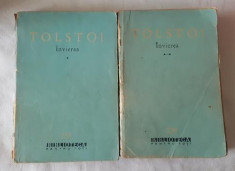 Lev Tolstoi - Invierea Vol I si II (bpt 238 si 239) foto