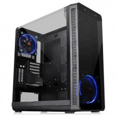 Carcasa Thermaltake CA-1J7-00M1WN-00 View 37 Window ATX Mid Tower Negru foto