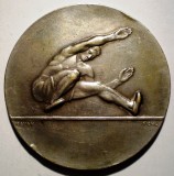 5.074 CEHOSLOVACIA MEDALIE SPORT ATLETISM SARITURI 1929 43mm, Europa