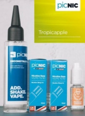 Lichid Tigara Electronica Premium Jac Vapour Tropicapple 70ml, Nicotina 5,1mg/ml, 80%VG 20%PG, Fabricat in UK, Pachet DiY foto