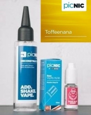 Lichid Tigara Electronica Premium Jac Vapour Toffeenana 60ml, Nicotina 3mg/ml, 80%VG 20%PG, Fabricat in UK, Pachet DiY foto