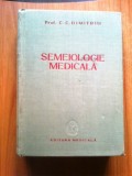 Semeiologie medicala de prof c c dimitriu cartonata