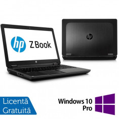 Laptop Refurbished Hp Zbook 15, Intel Core i7-4600U 2.10Ghz, 16GB DDR3, 256GB SSD, 15 inch, LED display + Windows 10 Pro foto