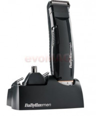 Aparat de ras Babyliss E820PE Multi-Trimmer 6 in 1 Style Edition, Negru foto