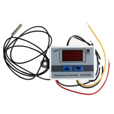 termostat digital 220v cu display lcd led temperatura senzor releu 10a foto