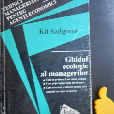 Ghidul ecologic al managerilor Kit Sadgrove