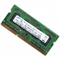 Memorie laptop SO-DIMM DDR3-1066 1Gb PC3-8500 204PIN foto