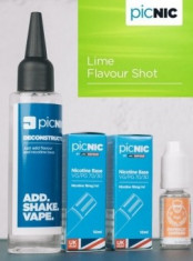 Lichid Tigara Electronica Premium Jac Vapour Lime 70ml, Nicotina 5,1mg/ml, 80%VG 20%PG, Fabricat in UK, Pachet DiY foto