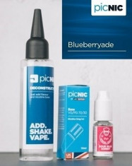 Lichid Tigara Electronica Premium Jac Vapour Blueberryade 60ml, Nicotina 3mg/ml, 80%VG 20%PG, Fabricat in UK, Pachet DiY foto