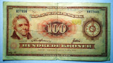 34. DANEMARCA 100 KRONER 1970 SR. 441