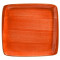 Farfurie patrata din portelan -TERRA COTTA 22x20cm MN0101106 BONNA