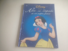 ALBA CA ZAPADA SI CEI SAPTE PITICI, COLECTIA DISNEY CLASIC. EDITURA EGMONT 2007 foto