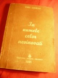 George Stefanescu - In numele celor nevinovati - Ed.Porto Franco- Galati , 1991