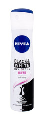 Antiperspirant Nivea Invisible For Black &amp;amp; White Dama 150ML foto