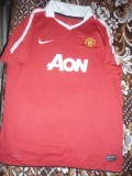 Tricou al Echipei Manchester United ,Jucator 12- Aaron , firma Nike,masura XL, Rosu