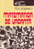 Matematica de vacanță