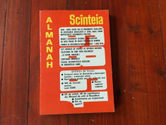Scanteia - almanah Scinteia anul 1989 ! foto