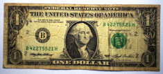 259 USA SUA 1 ONE DOLLAR 1993 SR. 521 foto