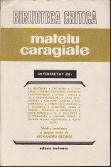 Mateiu Caragiale. Antologie de studii foto