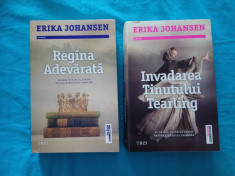 Erika Johansen - Regina adevarata + Invadarea tinutului Tearling (ed.Trei) foto