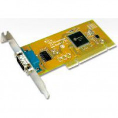 Port serial 9 pini, high profile, conexiune PCI foto