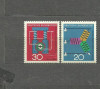 GERMANIA 1966 - REALIZARI STIINTIFICE SI TEHNICE, serie nestampilata, B33, Nestampilat