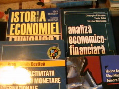 6 TITLURI DIFERITE DE ECONOMIE-EDITURA ECONOMICA- foto