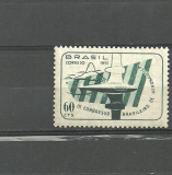 BRAZILIA 1955 - CONGRESUL DE AERONAUTICA, timbru MNH, B33, Nestampilat